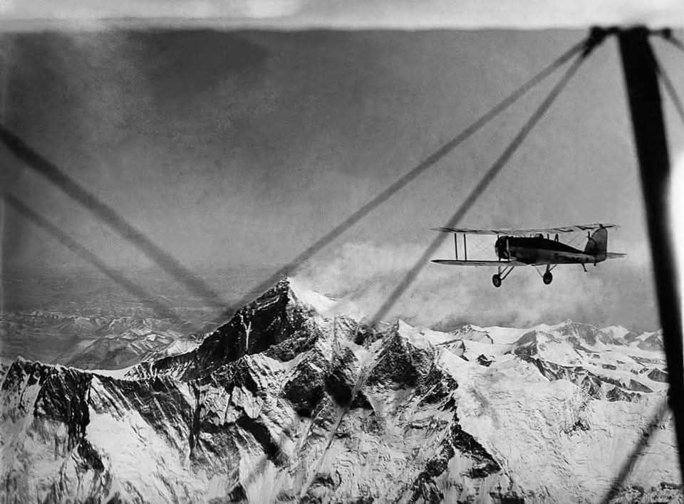 Before Climbers, There Were Wings: The First Flight Over Mount Everest